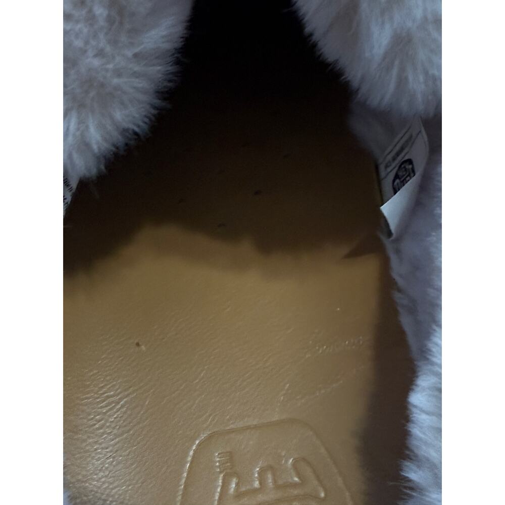 Hey Dude Wendy Faux Fur Lined Loafer Slippers Chestnut Women’s Size 10 - Picture 10 of 11